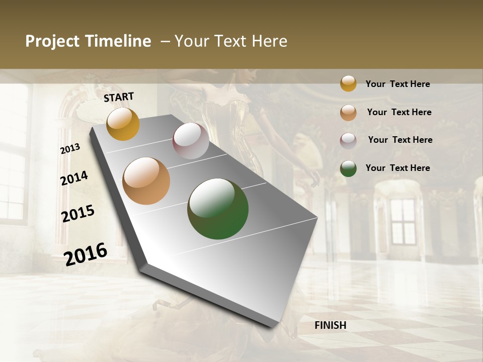 Stylish Elegant Figure PowerPoint Template