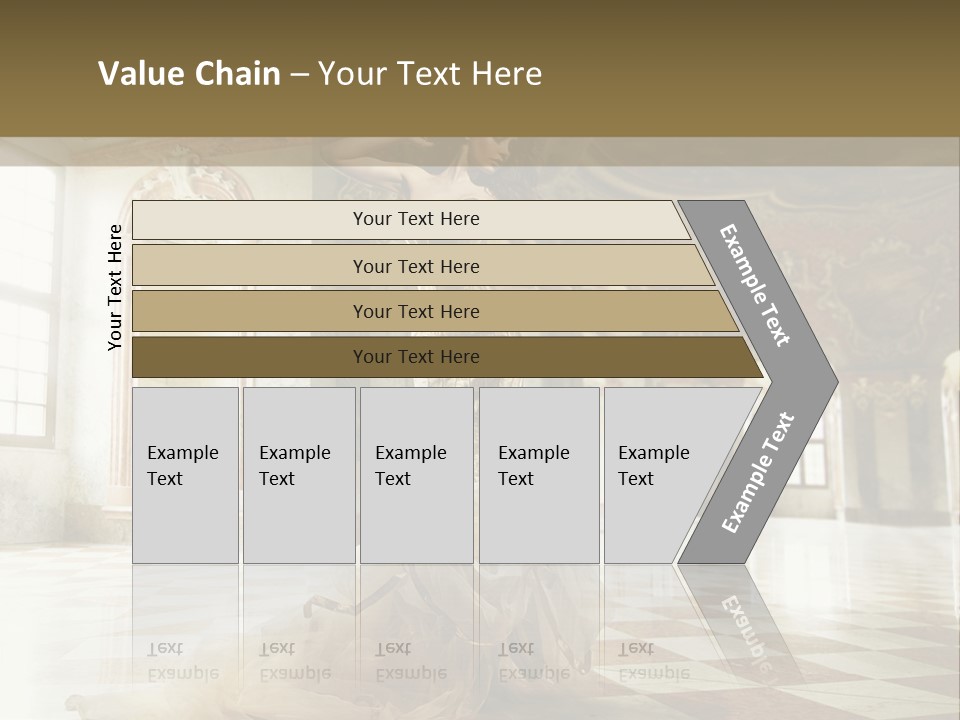 Stylish Elegant Figure PowerPoint Template