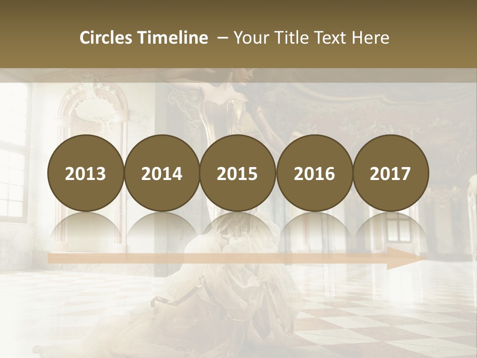 Stylish Elegant Figure PowerPoint Template