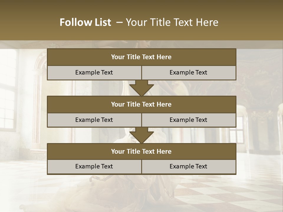 Stylish Elegant Figure PowerPoint Template