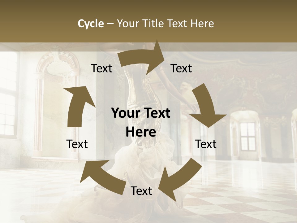 Stylish Elegant Figure PowerPoint Template