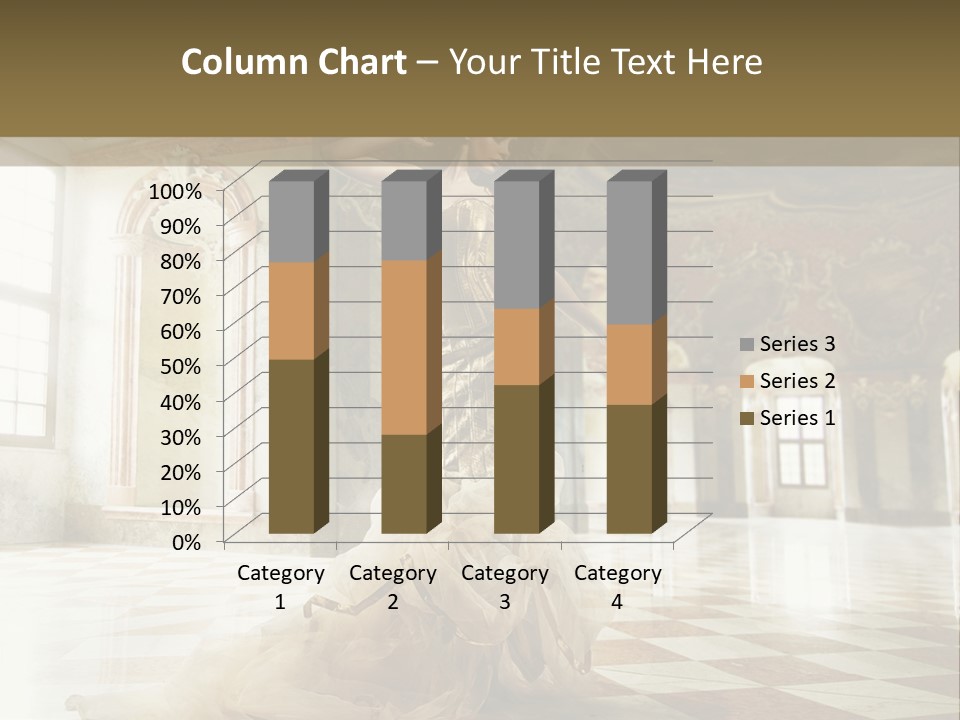 Stylish Elegant Figure PowerPoint Template