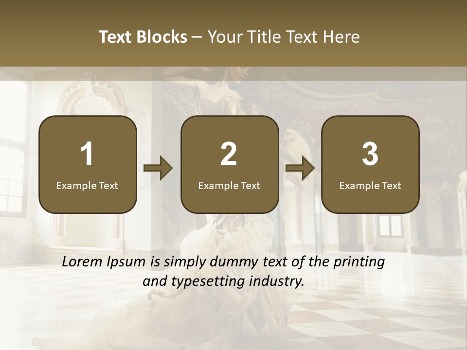 Stylish Elegant Figure PowerPoint Template