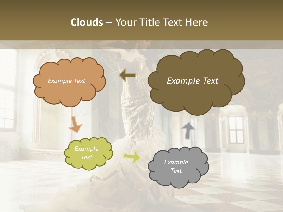 Stylish Elegant Figure PowerPoint Template
