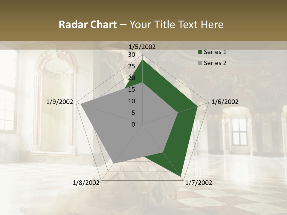 Stylish Elegant Figure PowerPoint Template