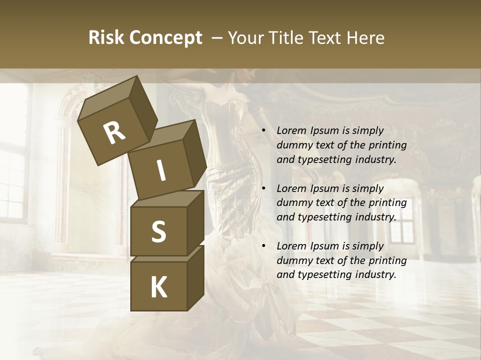 Stylish Elegant Figure PowerPoint Template