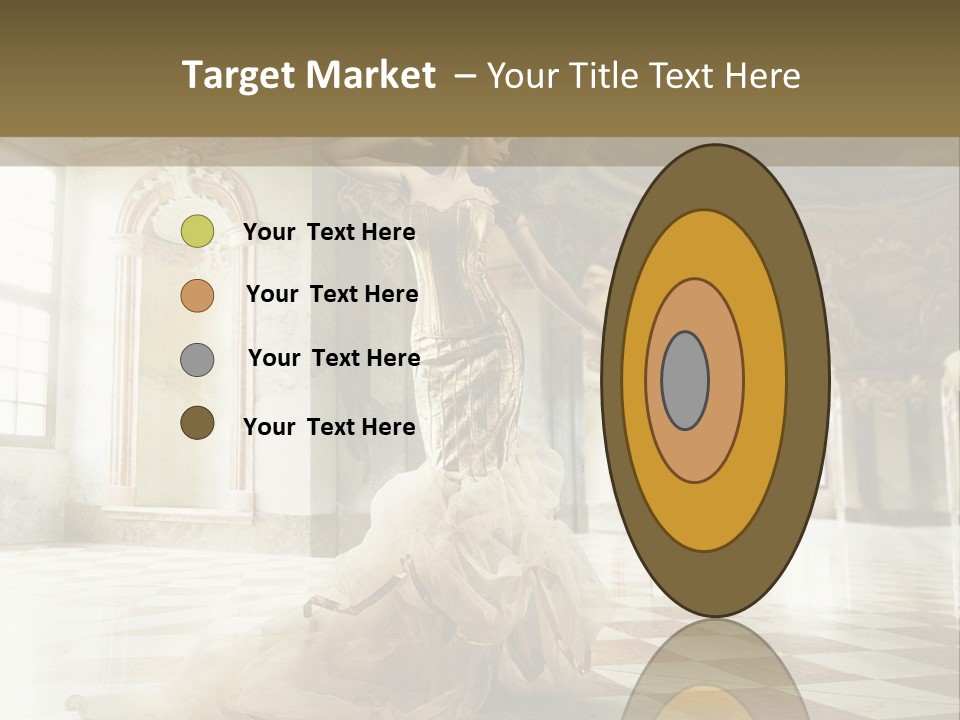 Stylish Elegant Figure PowerPoint Template