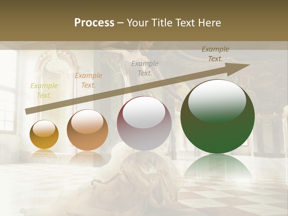 Stylish Elegant Figure PowerPoint Template