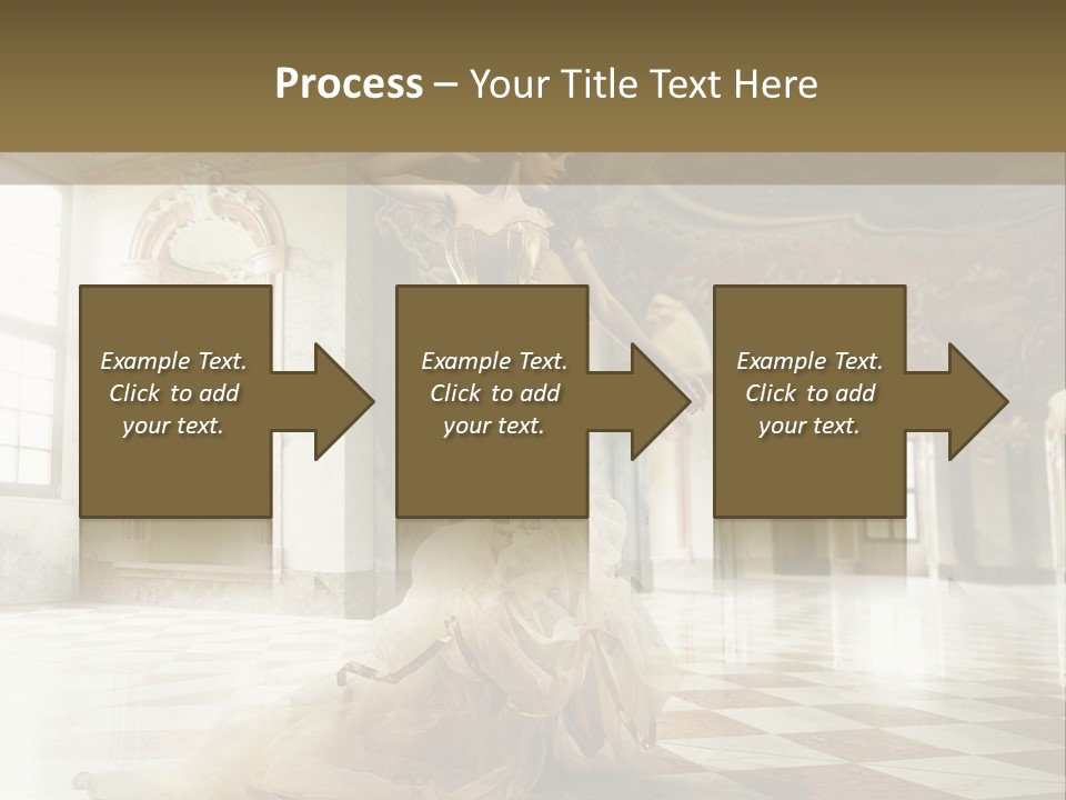 Stylish Elegant Figure PowerPoint Template