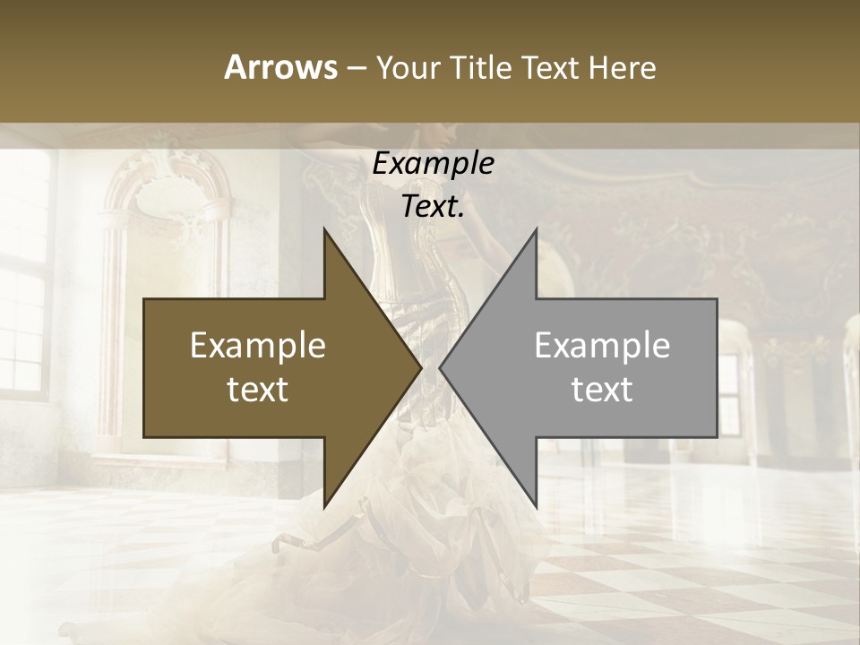 Stylish Elegant Figure PowerPoint Template
