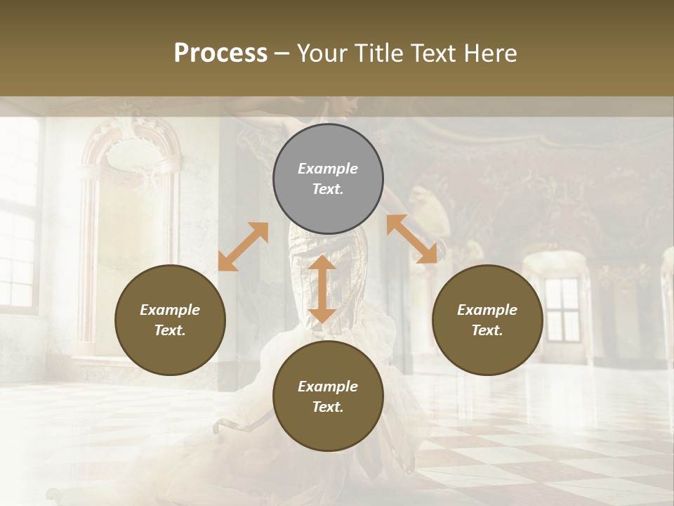 Stylish Elegant Figure PowerPoint Template