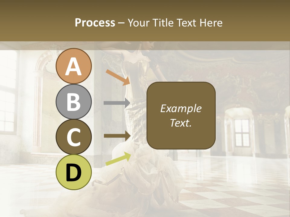 Stylish Elegant Figure PowerPoint Template