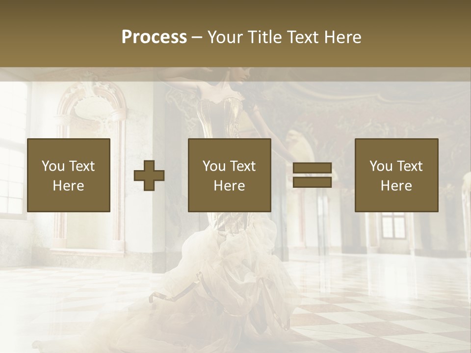 Stylish Elegant Figure PowerPoint Template