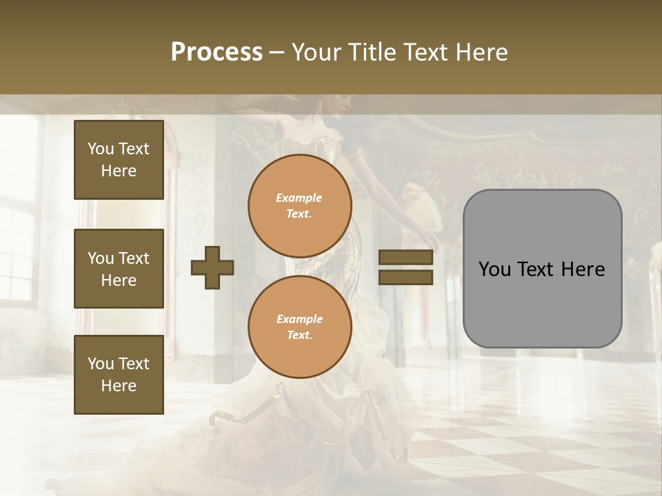 Stylish Elegant Figure PowerPoint Template