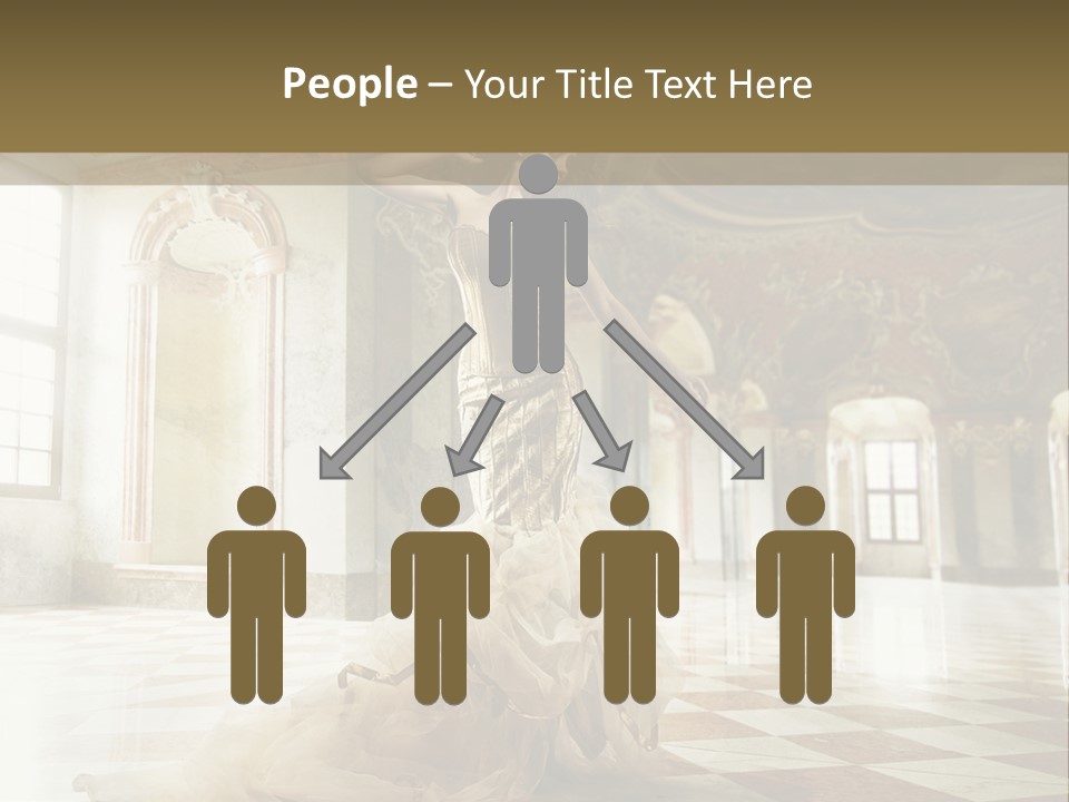 Stylish Elegant Figure PowerPoint Template