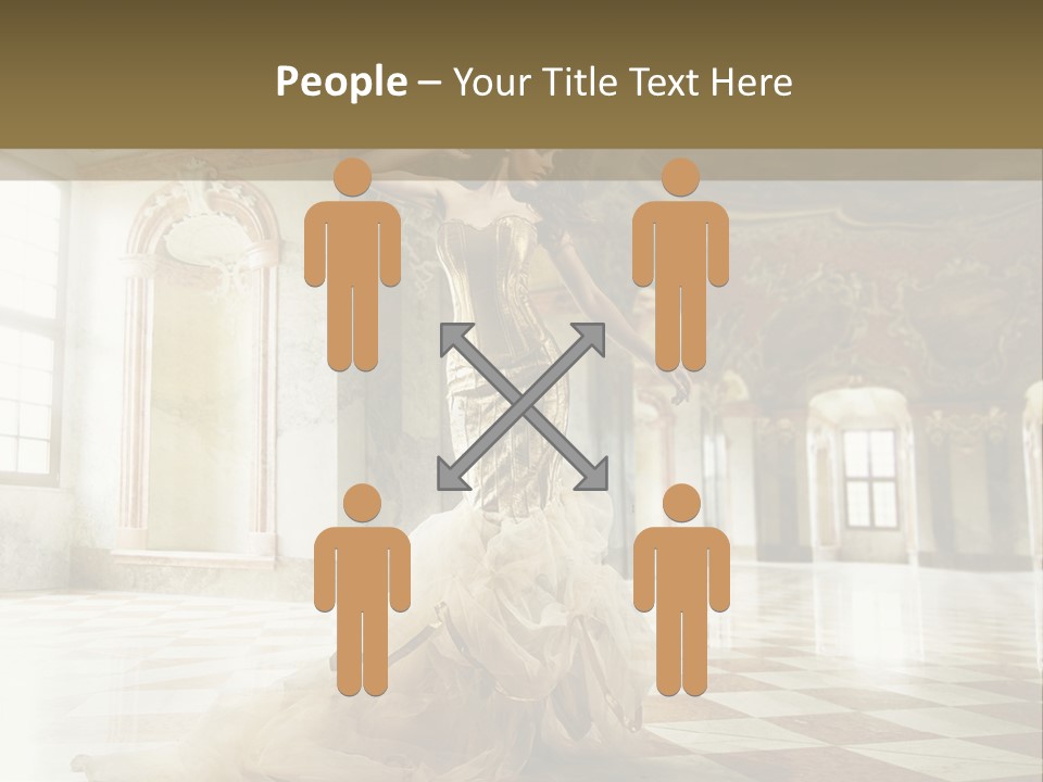 Stylish Elegant Figure PowerPoint Template