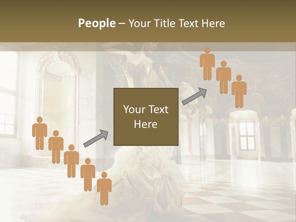 Stylish Elegant Figure PowerPoint Template