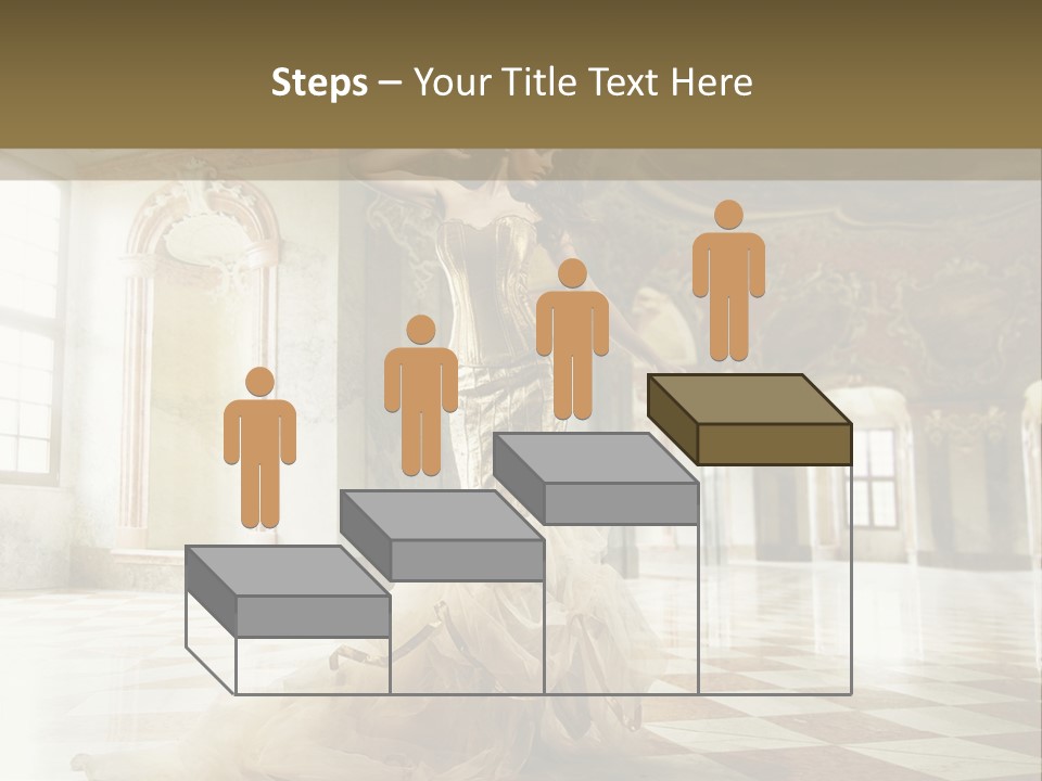 Stylish Elegant Figure PowerPoint Template