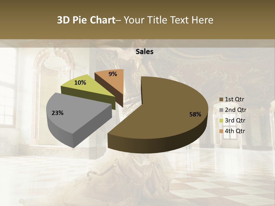 Stylish Elegant Figure PowerPoint Template