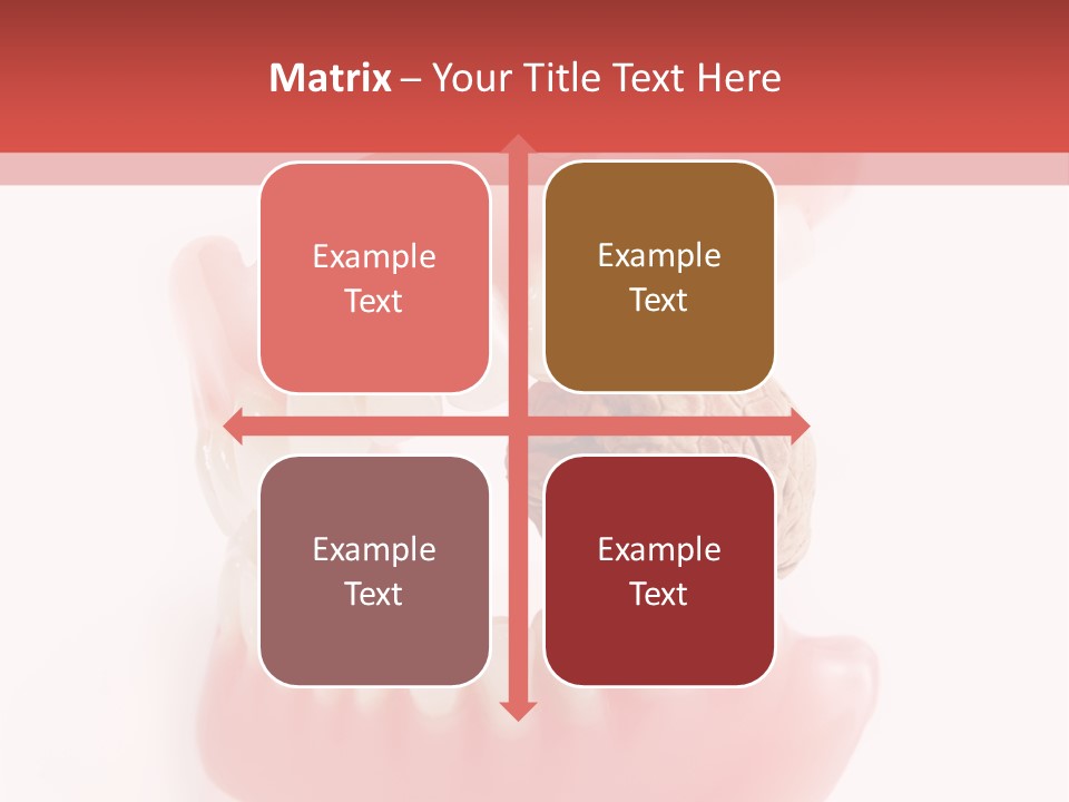 Denture Medicine Side PowerPoint Template