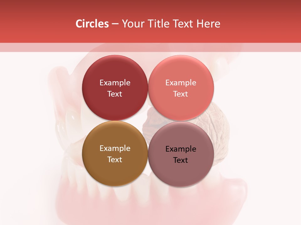 Denture Medicine Side PowerPoint Template