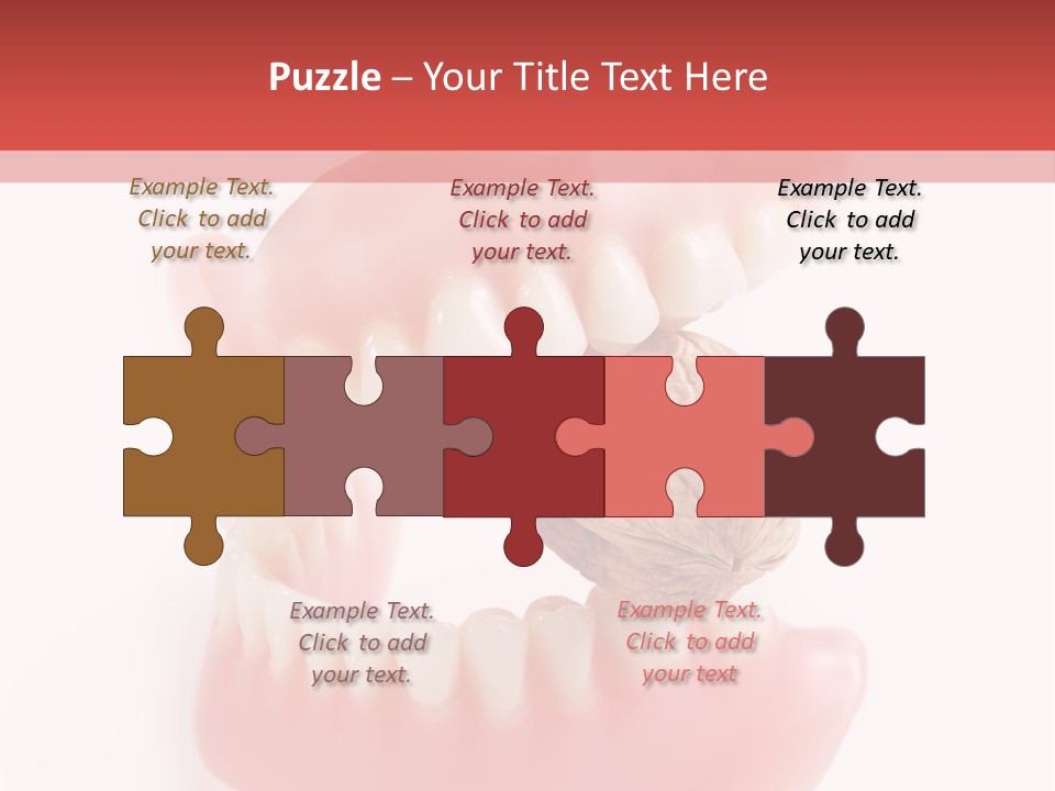 Denture Medicine Side PowerPoint Template