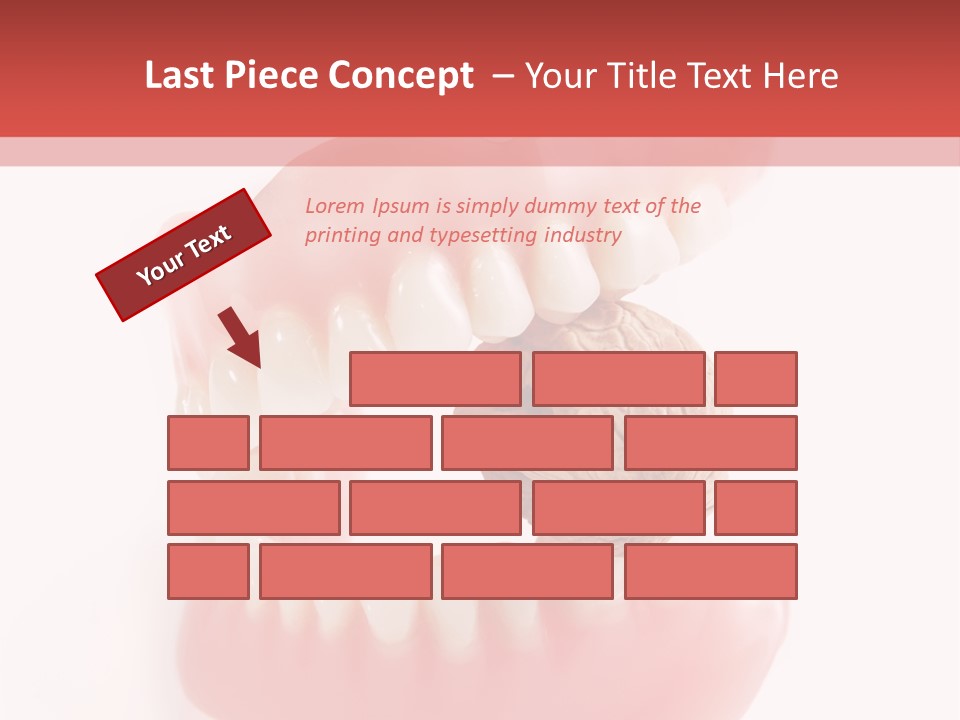 Denture Medicine Side PowerPoint Template