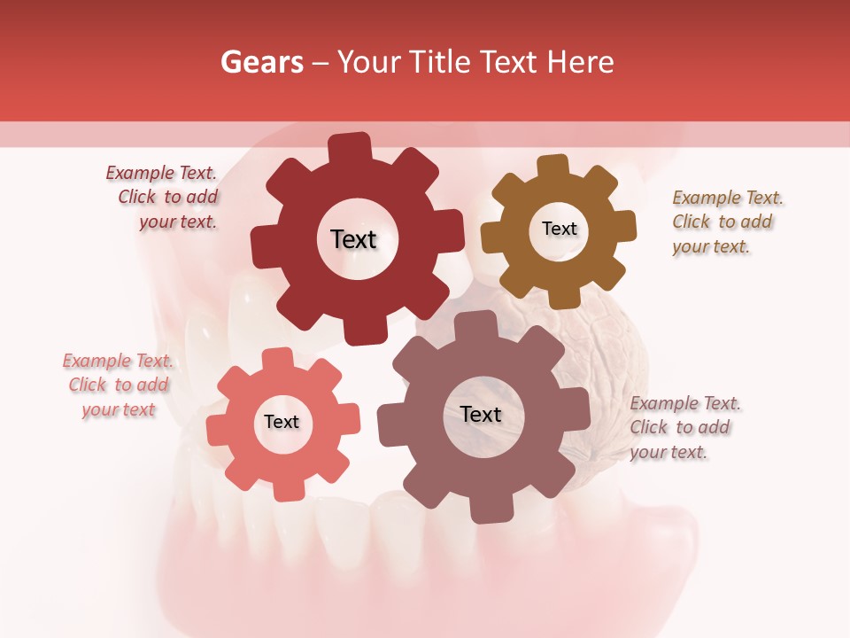 Denture Medicine Side PowerPoint Template
