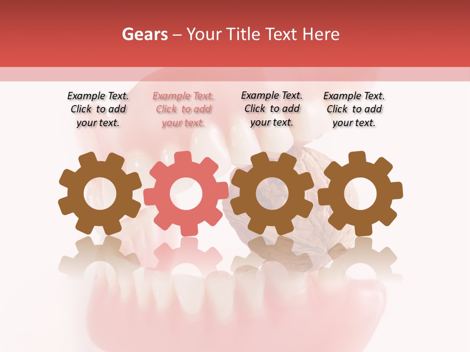 Denture Medicine Side PowerPoint Template