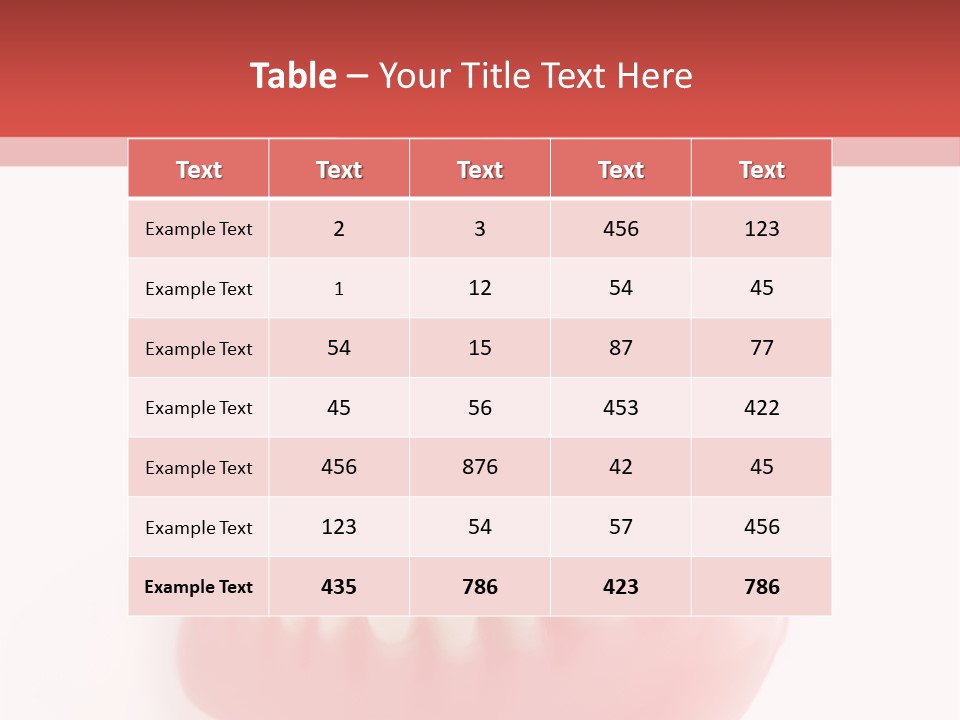Denture Medicine Side PowerPoint Template