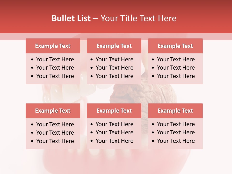 Denture Medicine Side PowerPoint Template