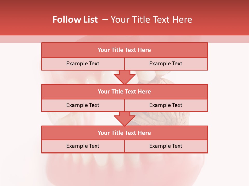 Denture Medicine Side PowerPoint Template