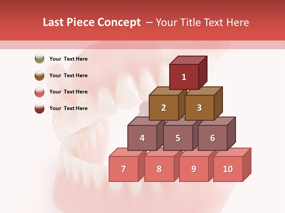 Denture Medicine Side PowerPoint Template