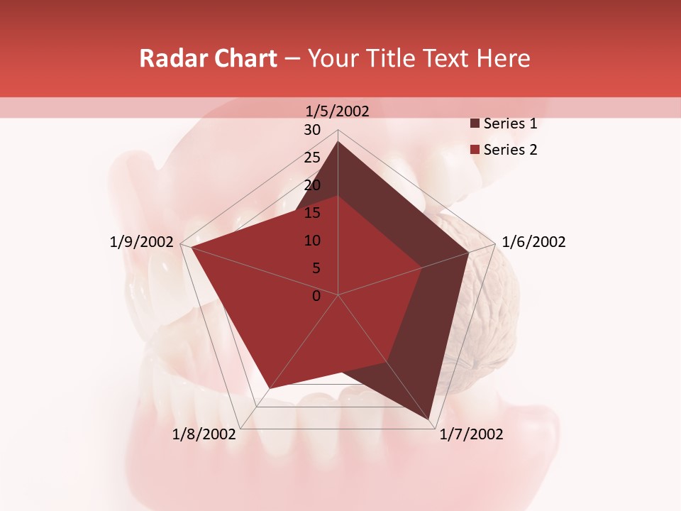Denture Medicine Side PowerPoint Template