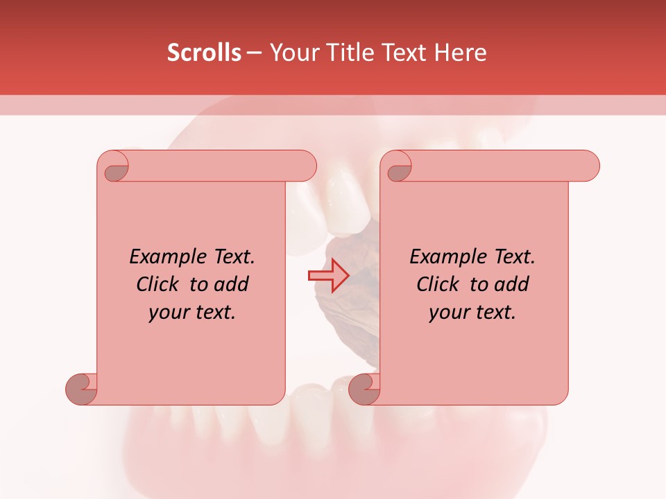 Denture Medicine Side PowerPoint Template