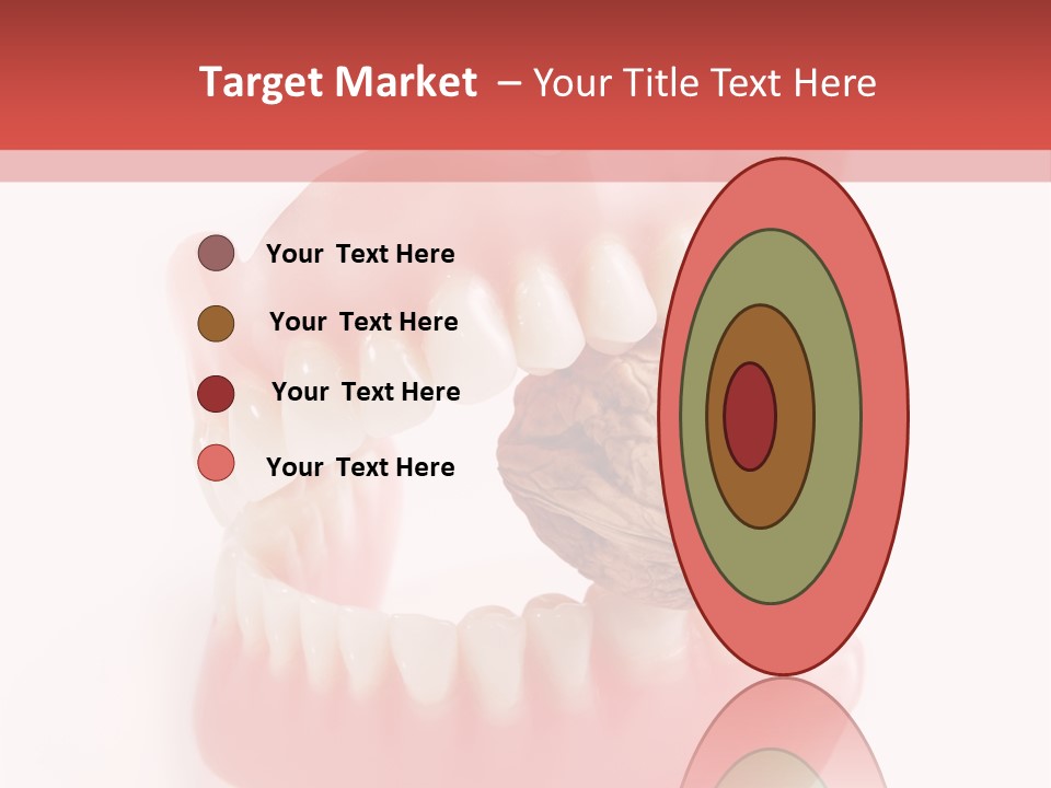 Denture Medicine Side PowerPoint Template
