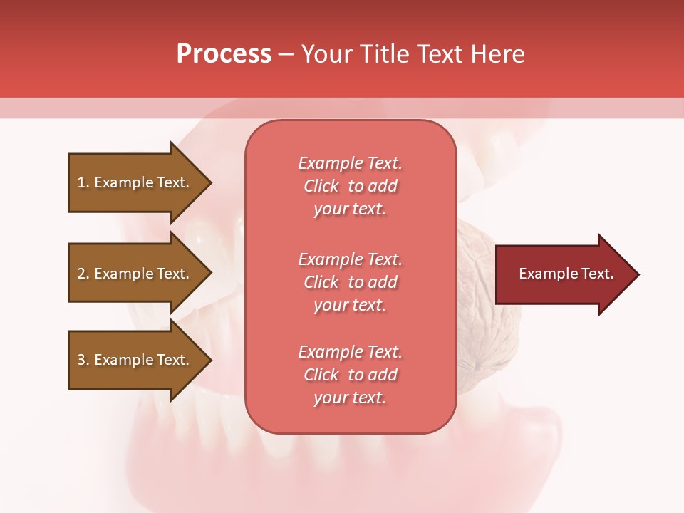Denture Medicine Side PowerPoint Template