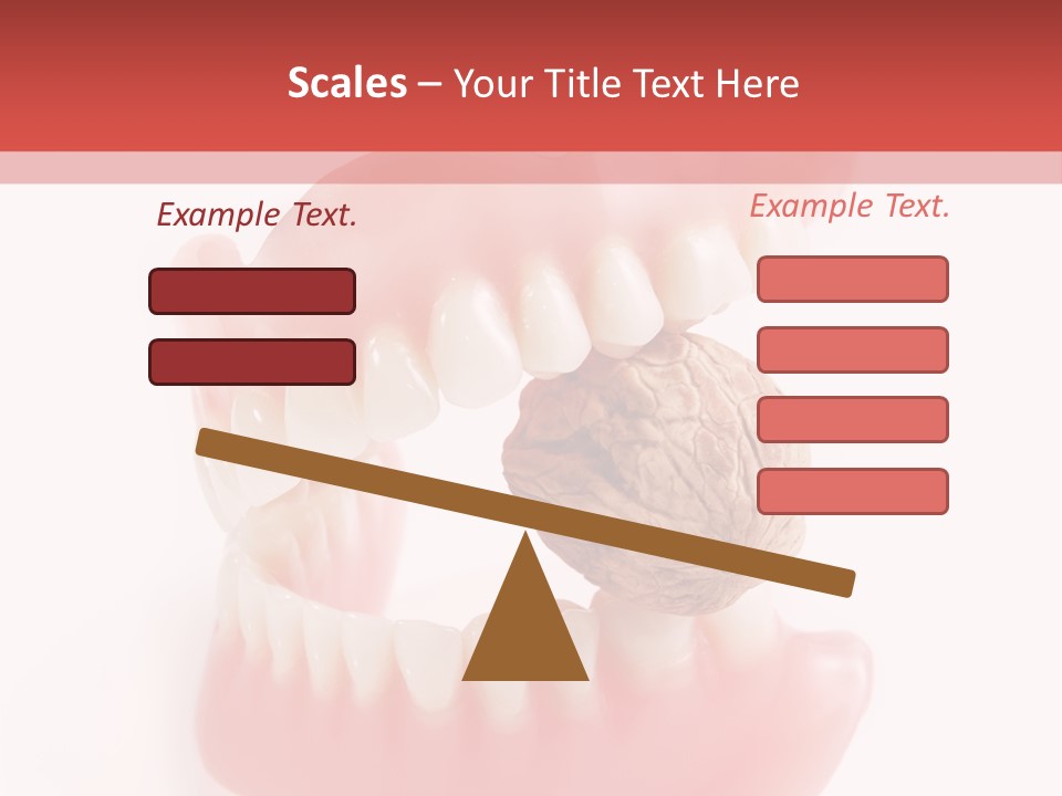 Denture Medicine Side PowerPoint Template