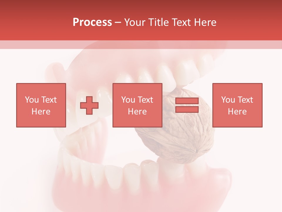 Denture Medicine Side PowerPoint Template