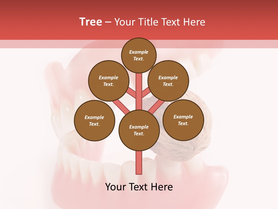 Denture Medicine Side PowerPoint Template