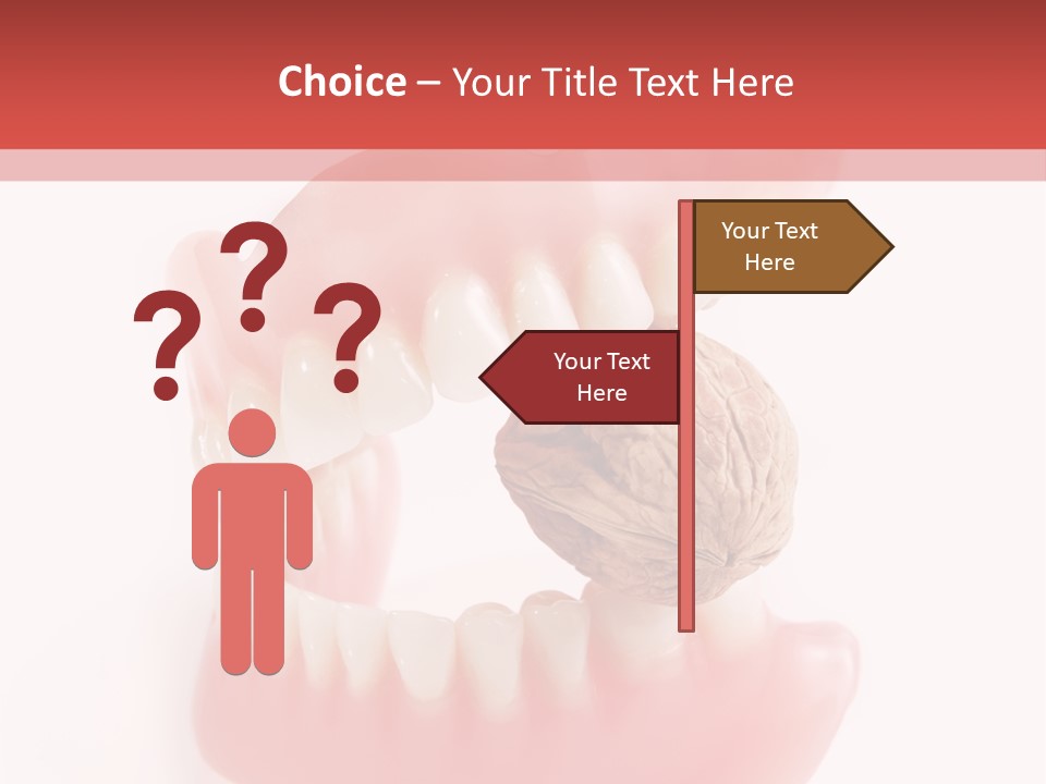 Denture Medicine Side PowerPoint Template