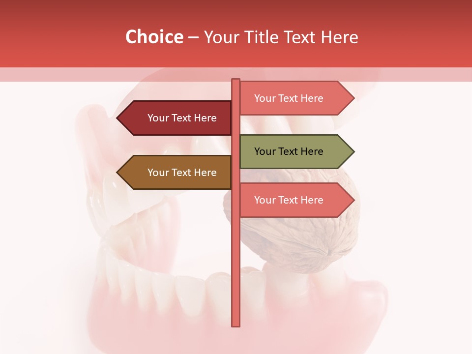 Denture Medicine Side PowerPoint Template