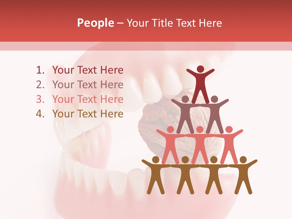 Denture Medicine Side PowerPoint Template