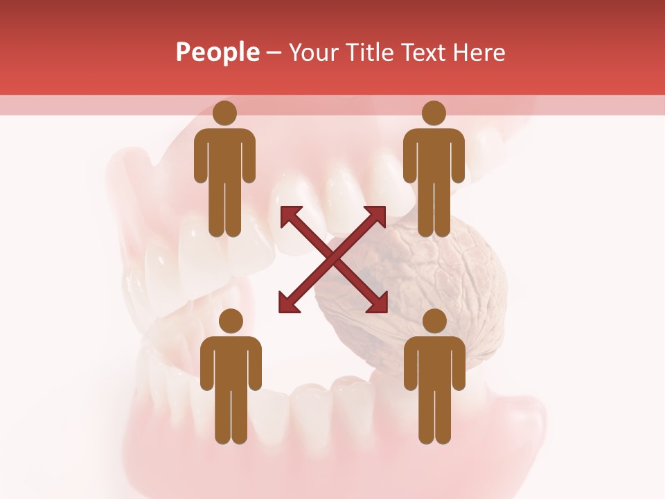 Denture Medicine Side PowerPoint Template