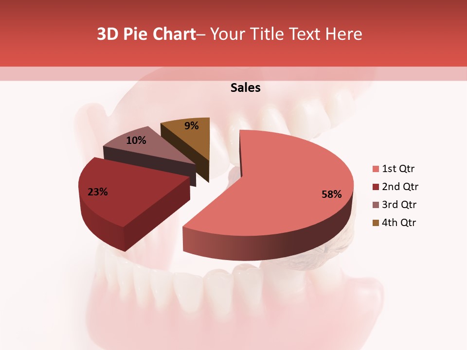 Denture Medicine Side PowerPoint Template