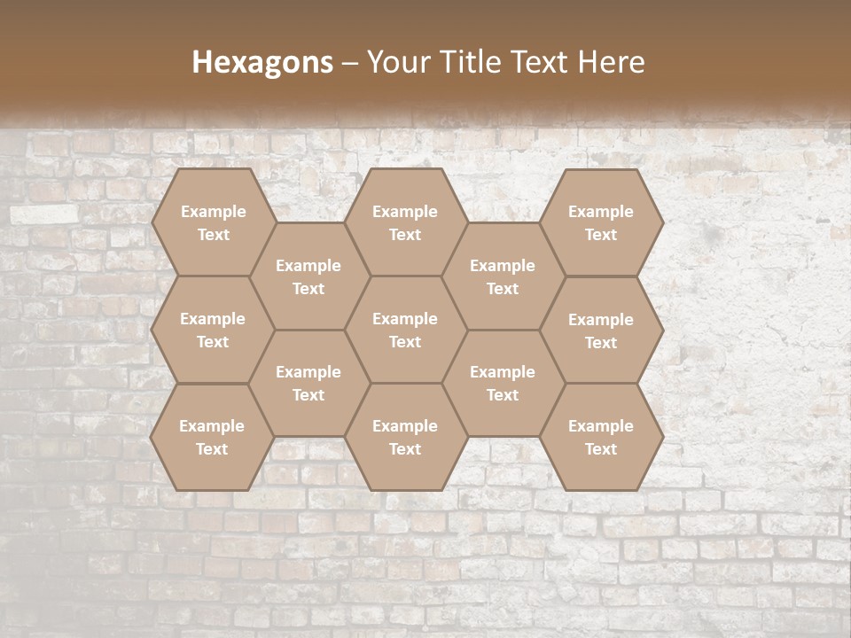 Weathered Textured Stonewall PowerPoint Template