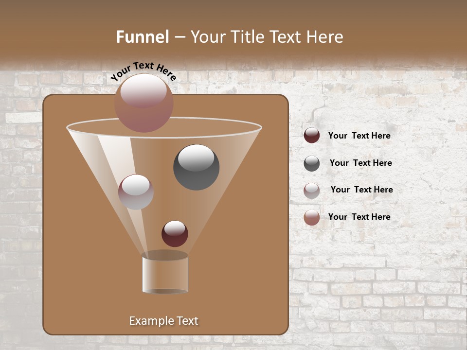 Weathered Textured Stonewall PowerPoint Template