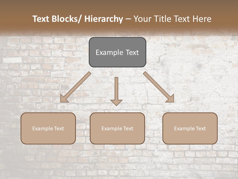 Weathered Textured Stonewall PowerPoint Template