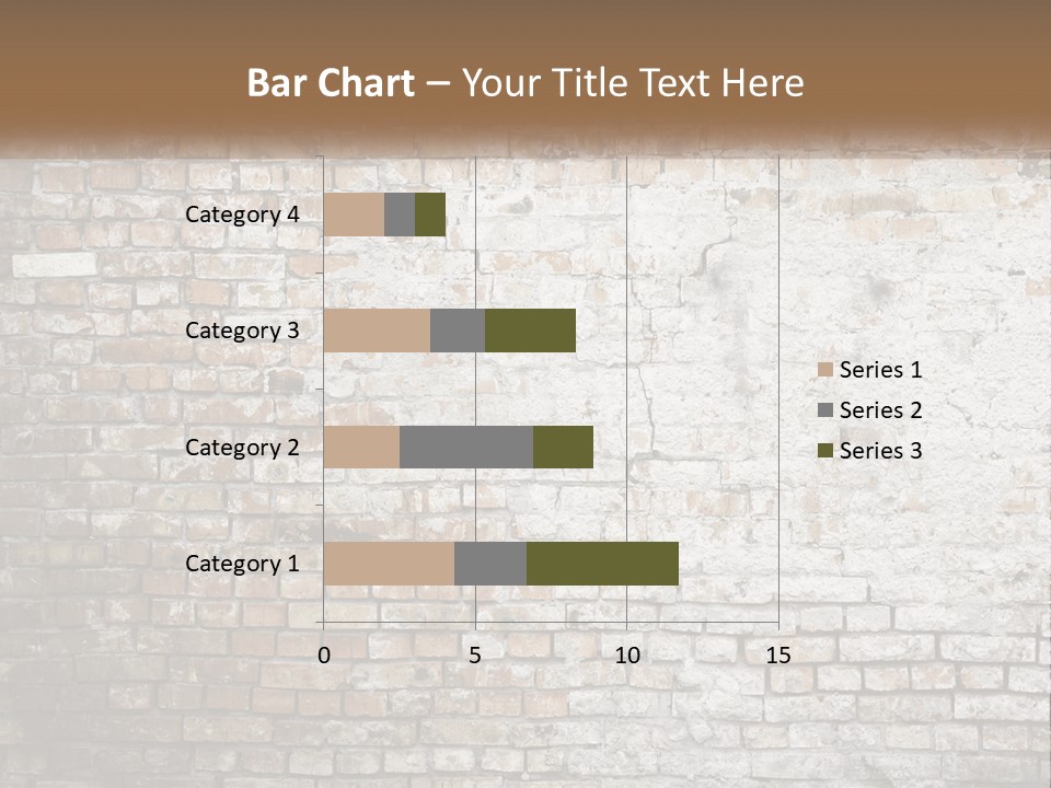 Weathered Textured Stonewall PowerPoint Template