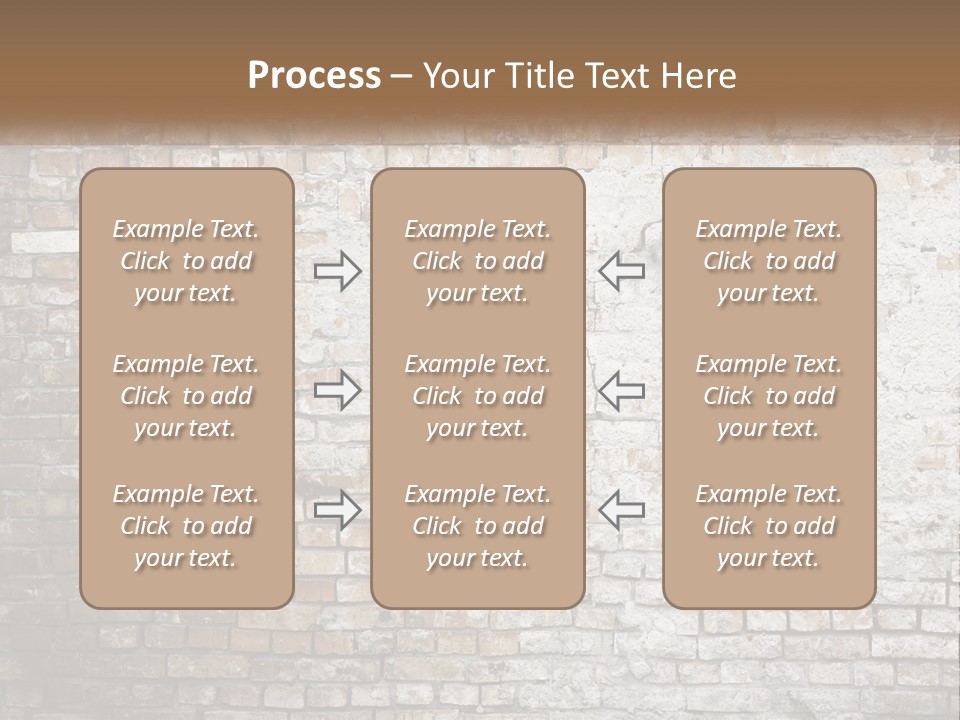 Weathered Textured Stonewall PowerPoint Template